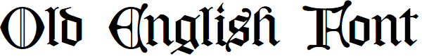 decorative text