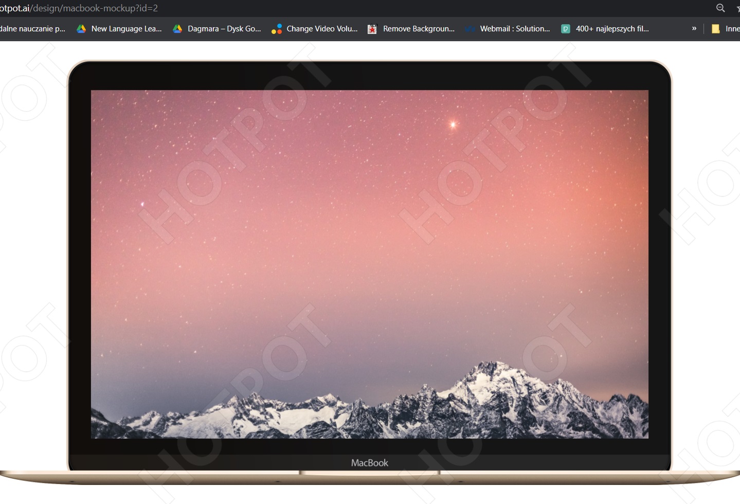 MacBook Mockup