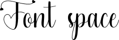 decorative text