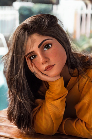 cartoonized image