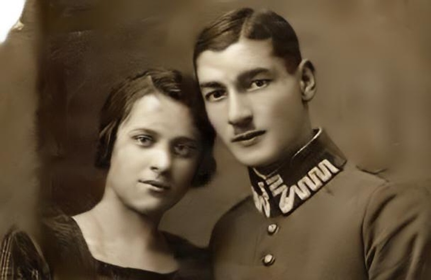 restored old photo