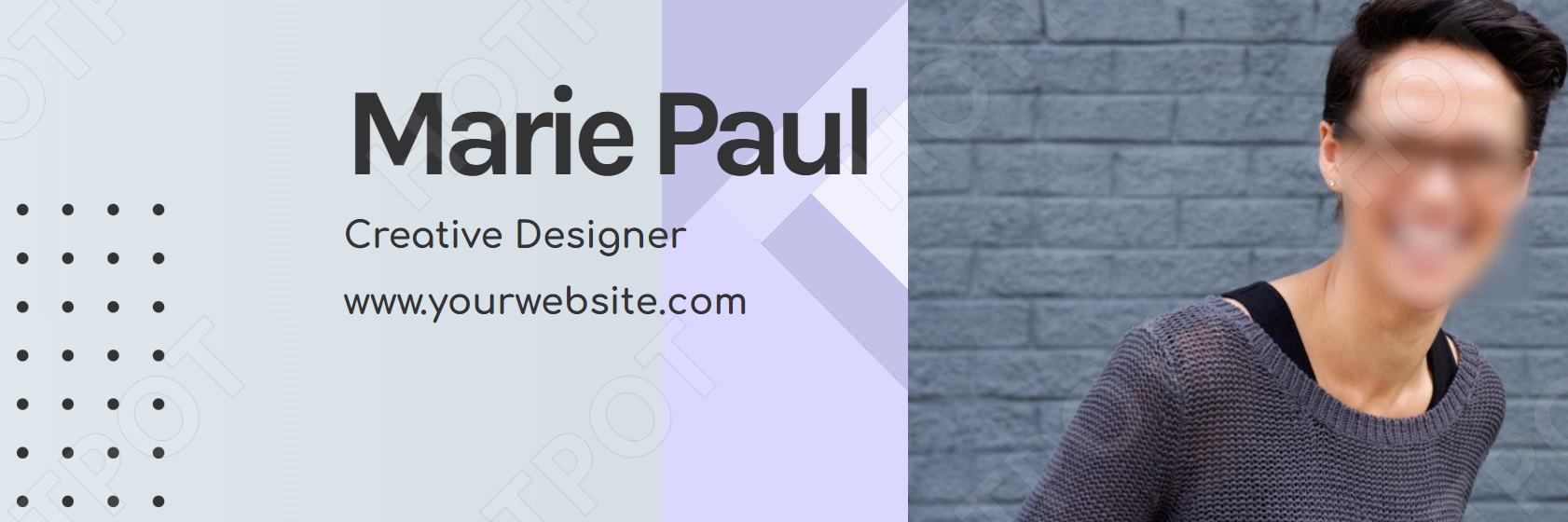 Twitter Header Template